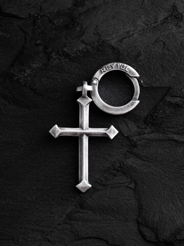 REYTEL Oorbel 'GOTHIC' in Zilver