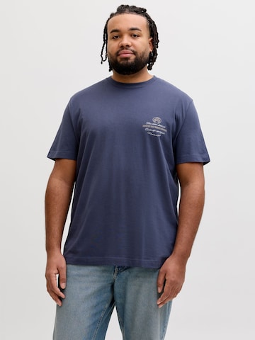 Maglietta di JACK & JONES in blu: frontale