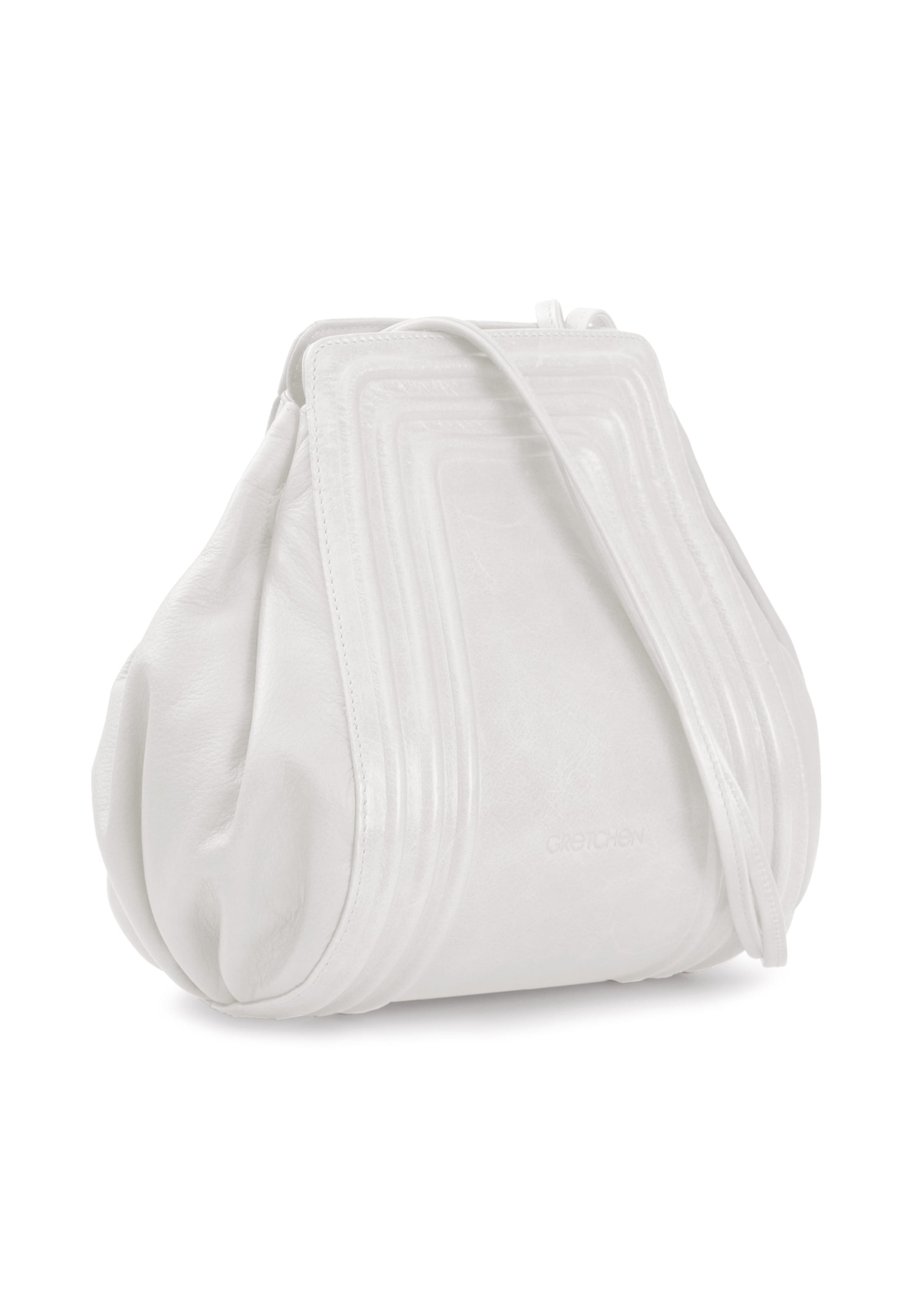 Gretchen Schultertasche in Weiß