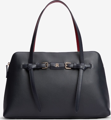 TOMMY HILFIGER Handtasche in Blau: Vorderseite