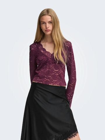 ONLY Shirts 'ONLNikka' i lilla: forside