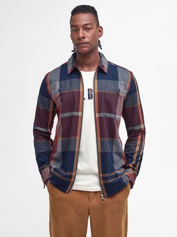 Barbour - Regular Fit Camisa 'Lannich' em mistura de cores: frente