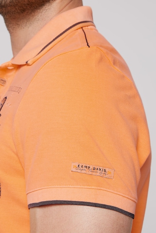 CAMP DAVID Shirt in Orange