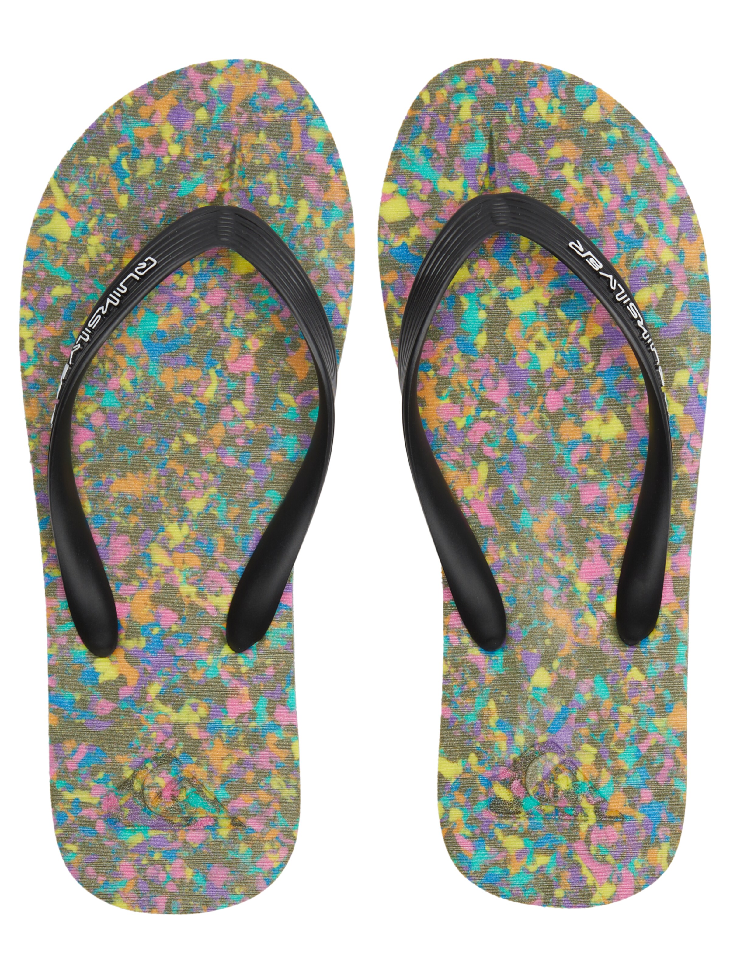 QUIKSILVER Zehentrenner 'Molokai' in Schwarz