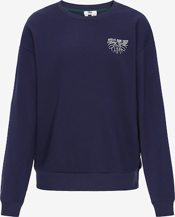 MOSweater majica 'Back To School' - plava boja: prednji dio