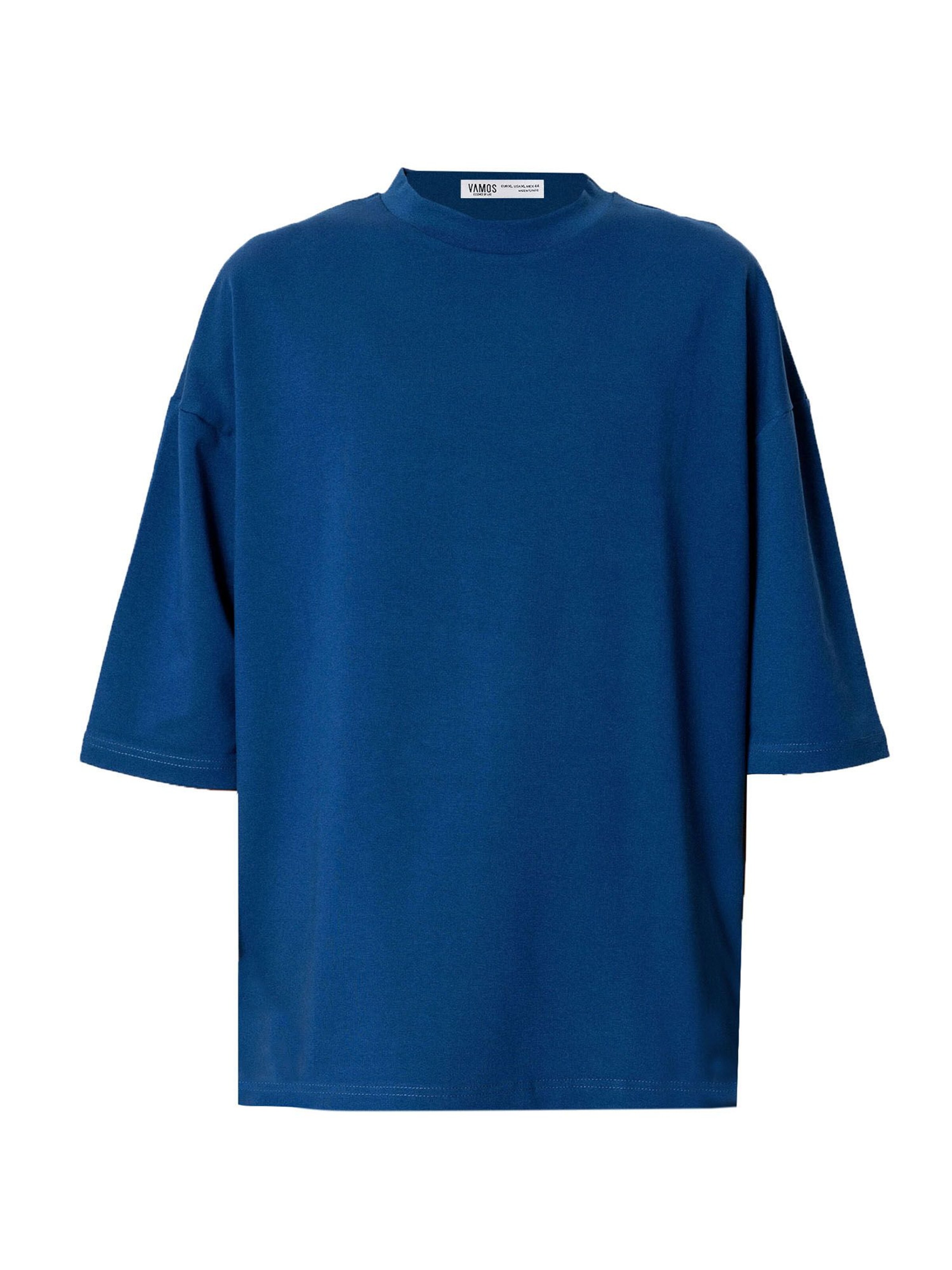 VAMOS CLO Μπλουζάκι σε μπλε: μπροστά