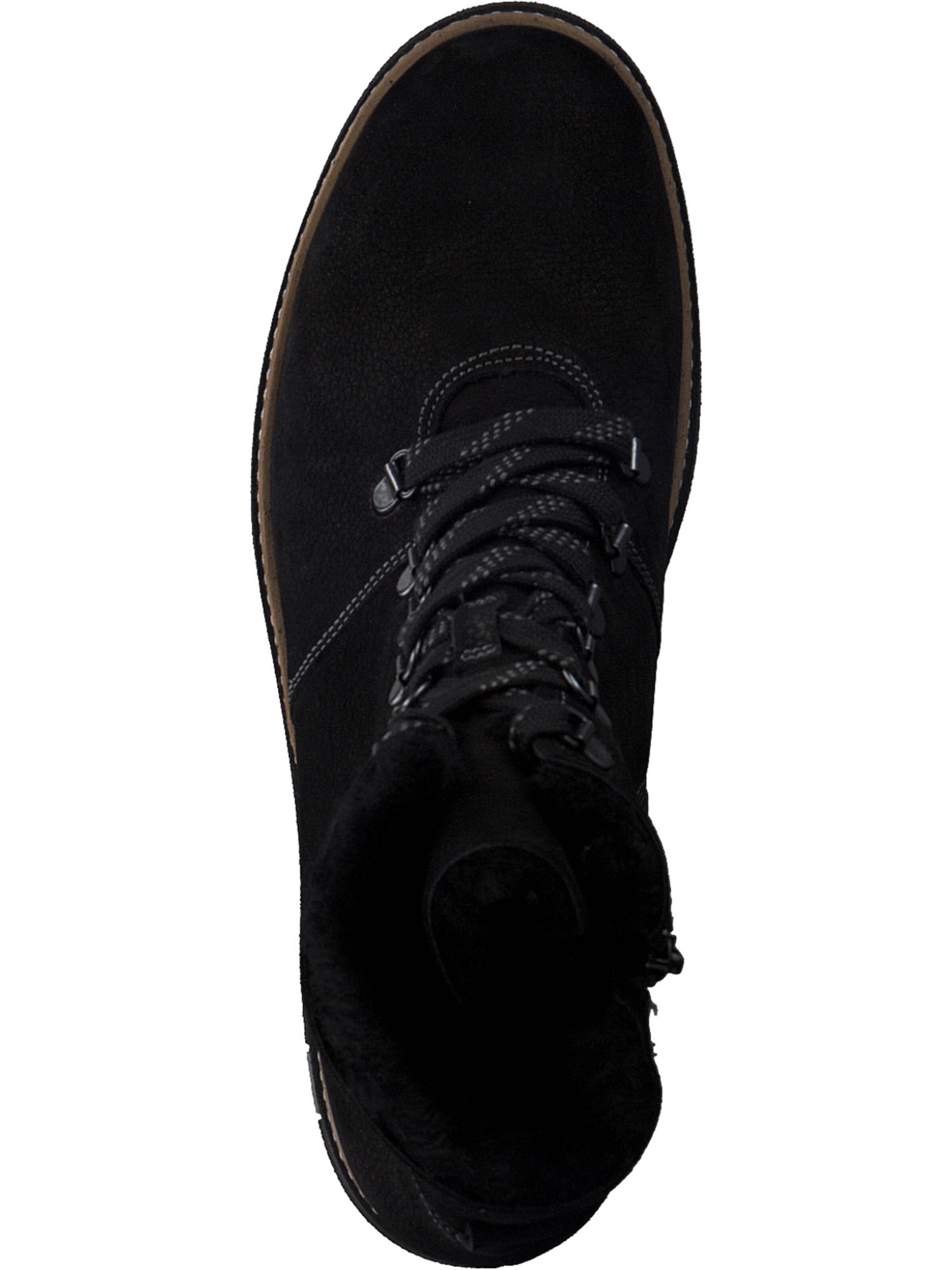 WALDLÄUFER Veterlaarsjes 'Hitomi' in Zwart