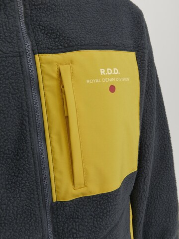 R.D.D. ROYAL DENIM DIVISION Fleecejacke in Blau