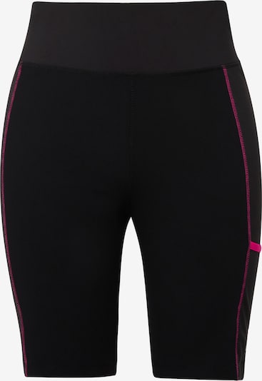 Ulla Popken Pantalon en rose / noir, Vue avec produit