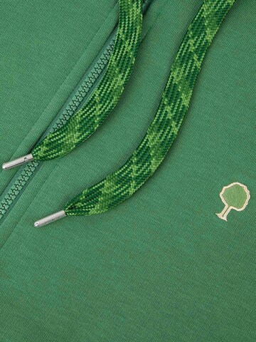 FAGUO Zip-Up Hoodie 'Mesnil' in Green
