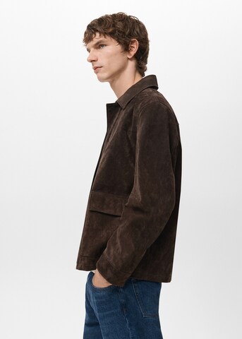 MANGO MAN Jacke in Braun