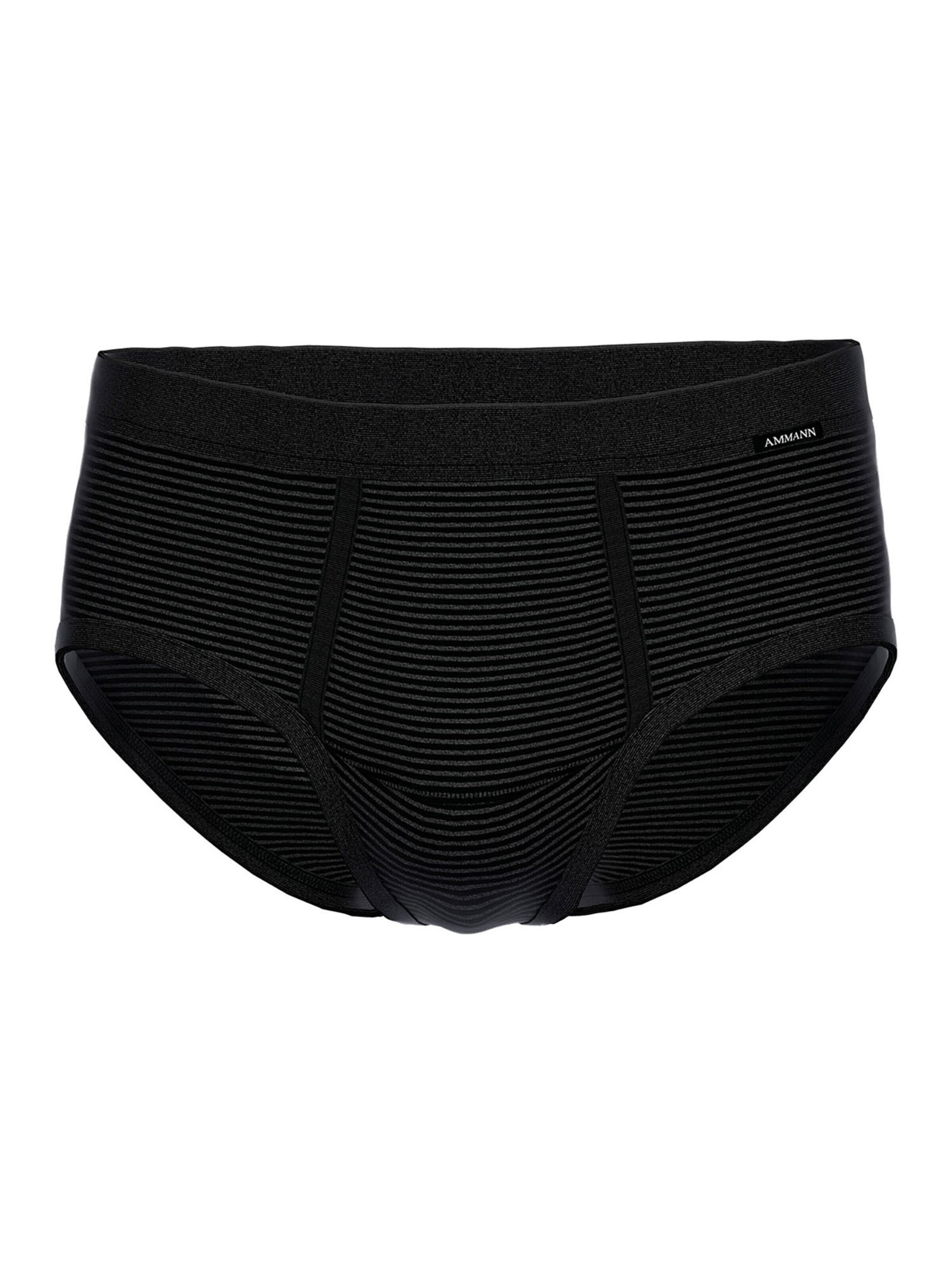Ammann Slip 'Jeans Feinripp'‌‌‌ in Grau