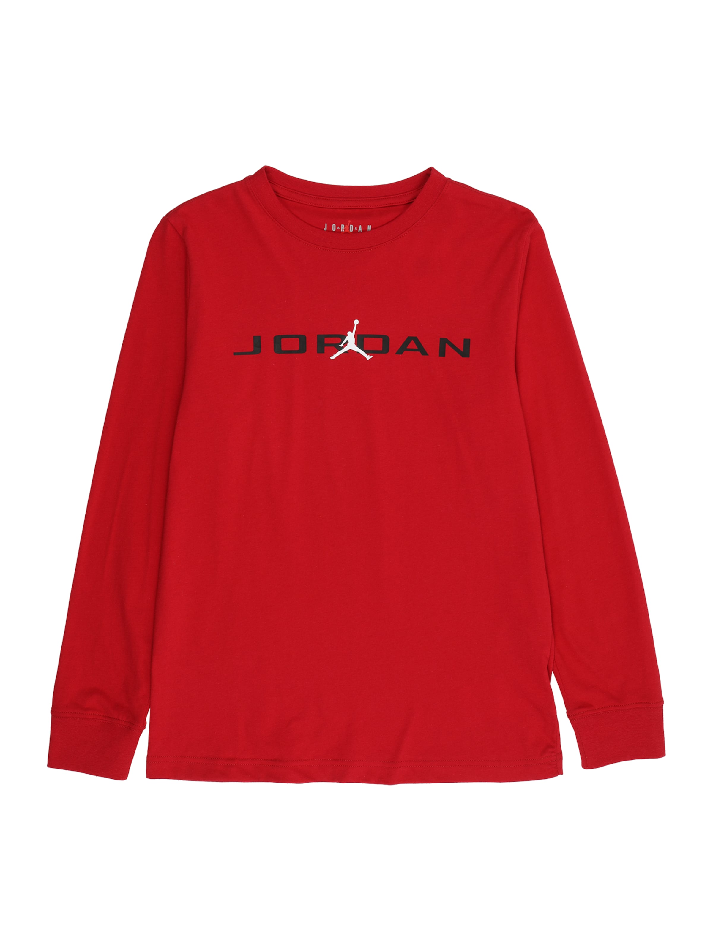 Jordan Тениска в червено: отпред