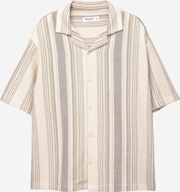 Pull&BearComfort Fit Košulja - bež boja: prednji dio