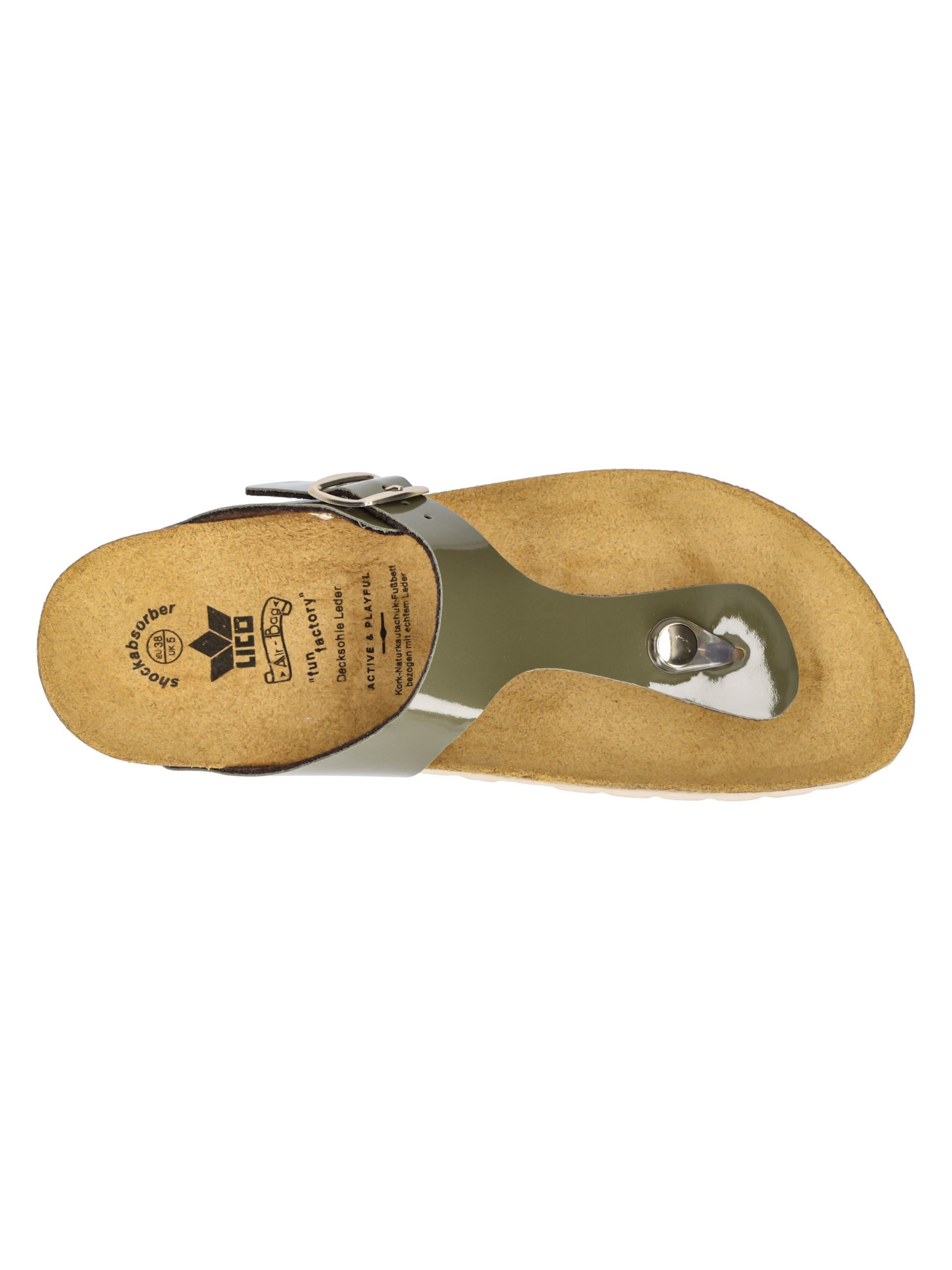 LICO Zehentrenner 'Bioline Trend' in Grün