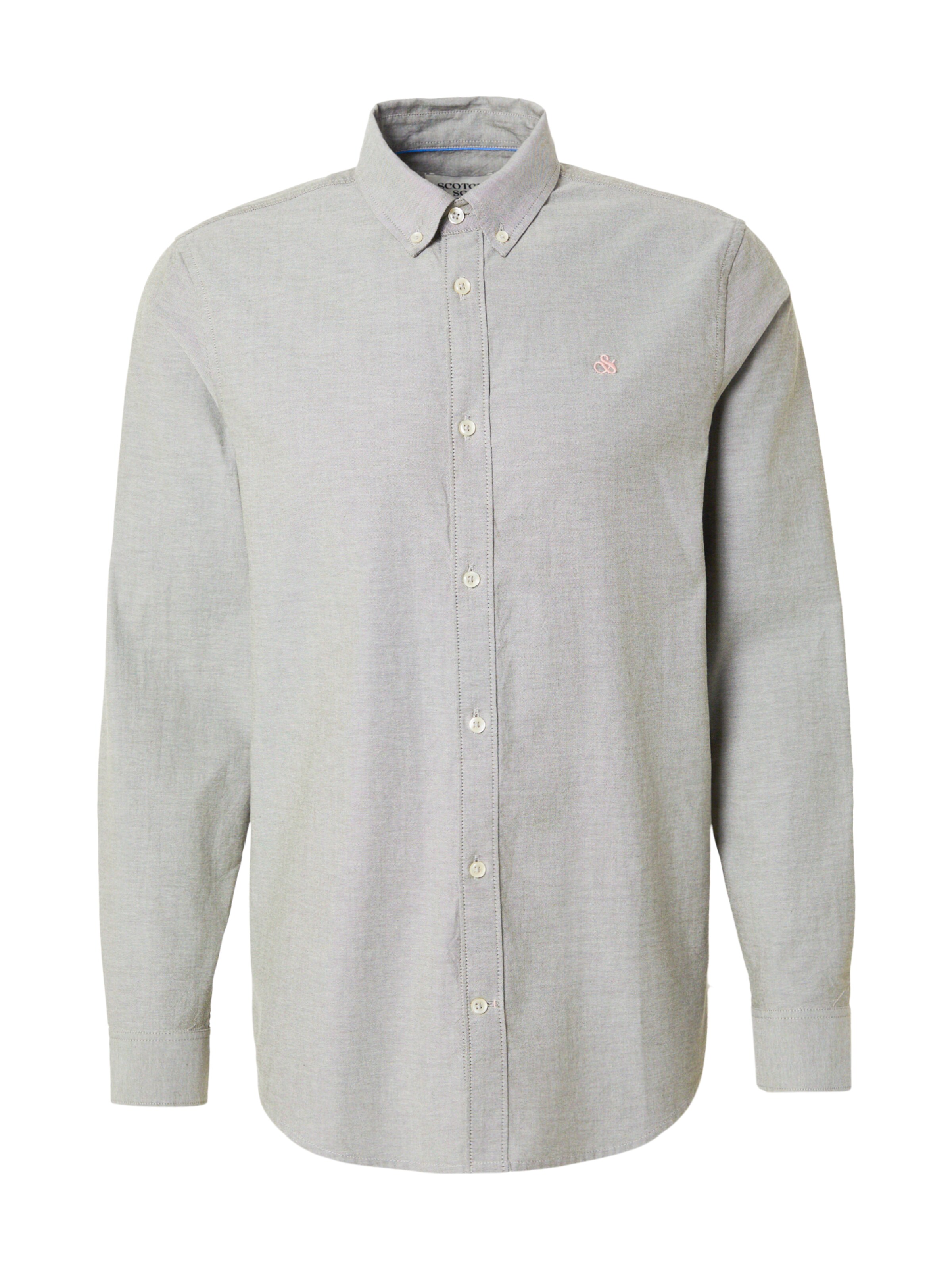 SCOTCH & SODA - Regular Fit Camisa 'Seasonal Core' em verde: frente