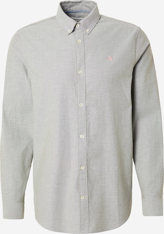 pilka SCOTCH & SODA Standartinis modelis Marškiniai 'Seasonal Core': priekis