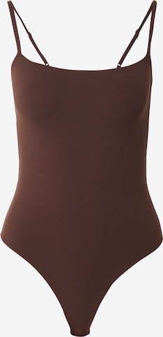 Body 'ONLPEACHY' ONLY en marron : devant