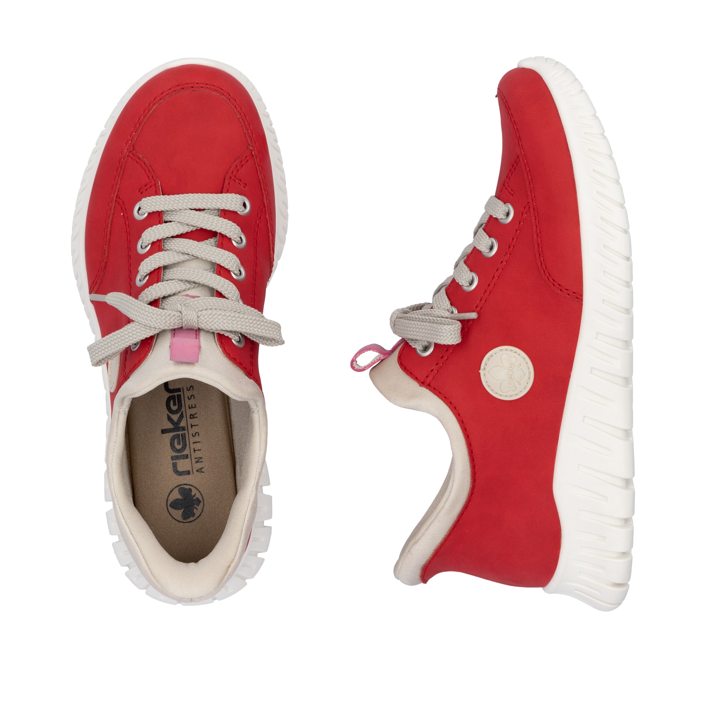 Rieker Slipper in Rot