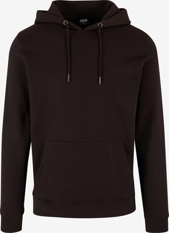 Sweat-shirt Urban Classics en marron : devant