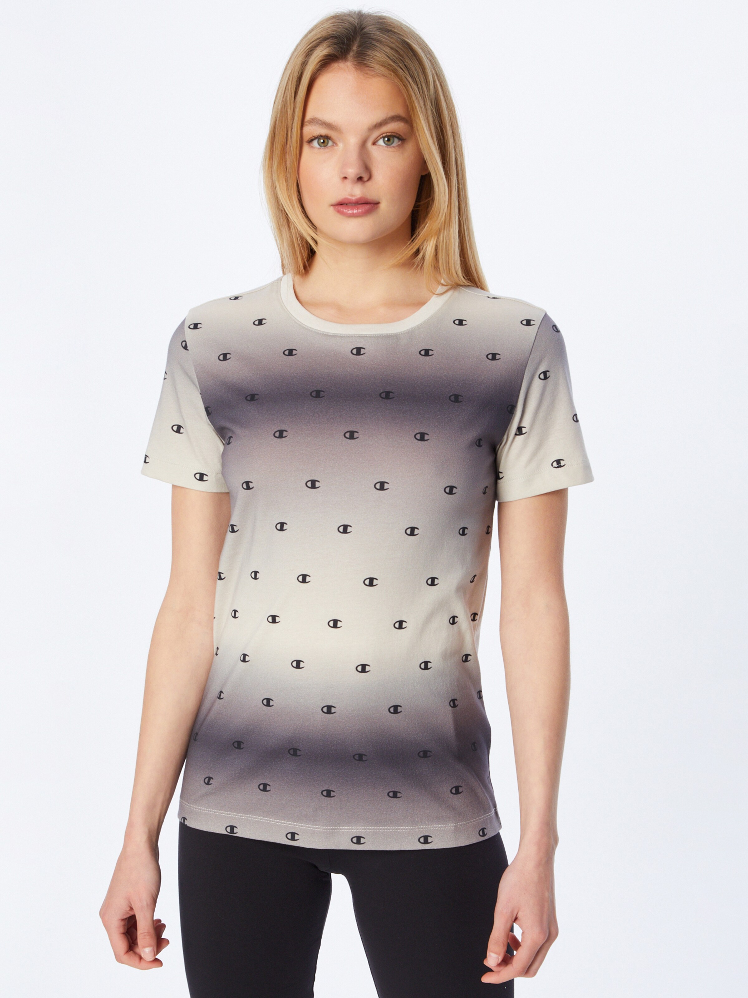 Frauen Shirts & Tops Champion Authentic Athletic Apparel T-Shirt in Beige - QI52624 Frauen Shirts & Tops Champion Authentic Athletic Apparel T-Shirt in Beige - QI52624
