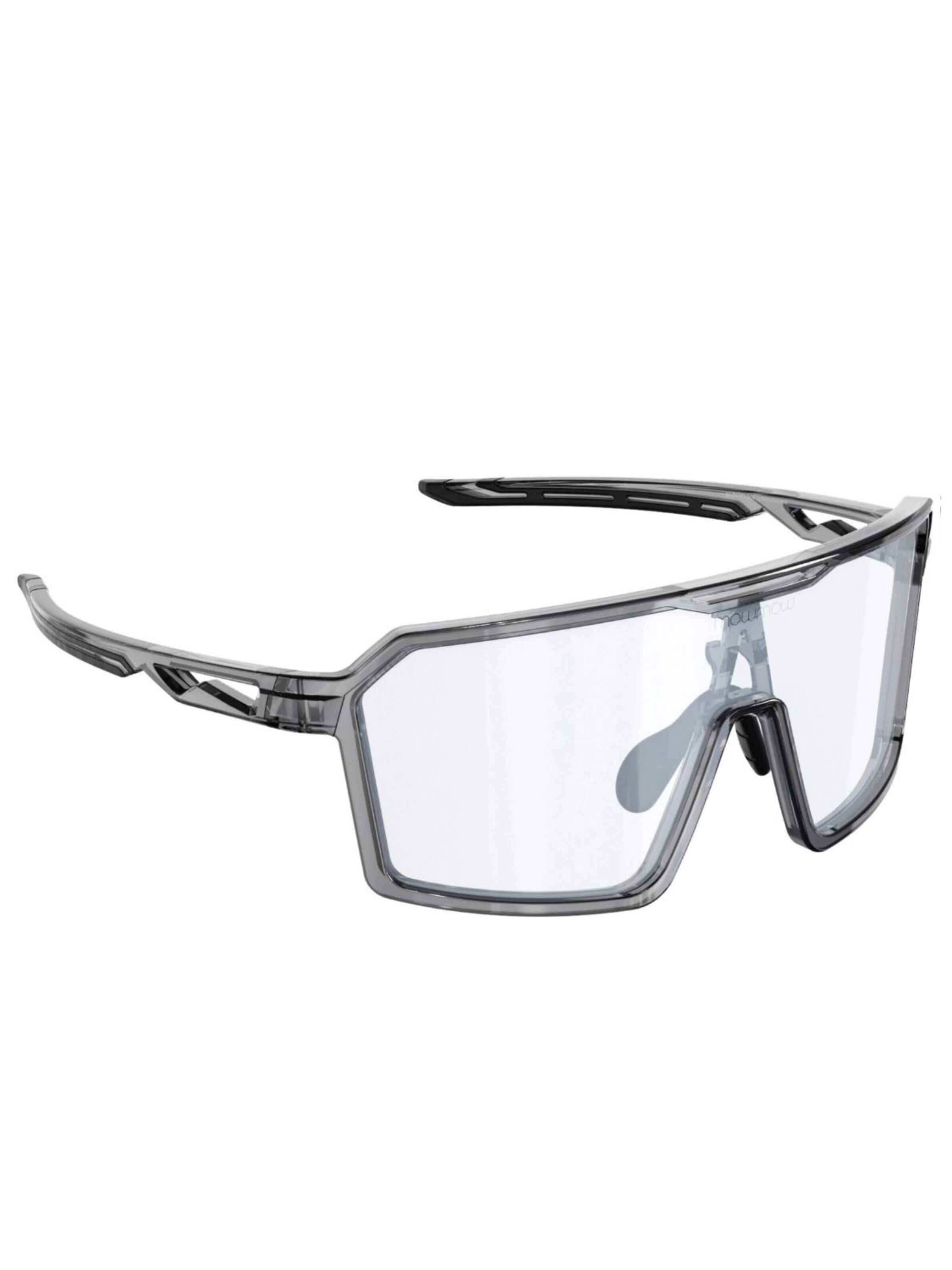 Lunettes de soleil sport 'MowMow Wizard Sunglasses - Sports Glasses - Photochromic Lens - Men - Women' Mowmow en argent