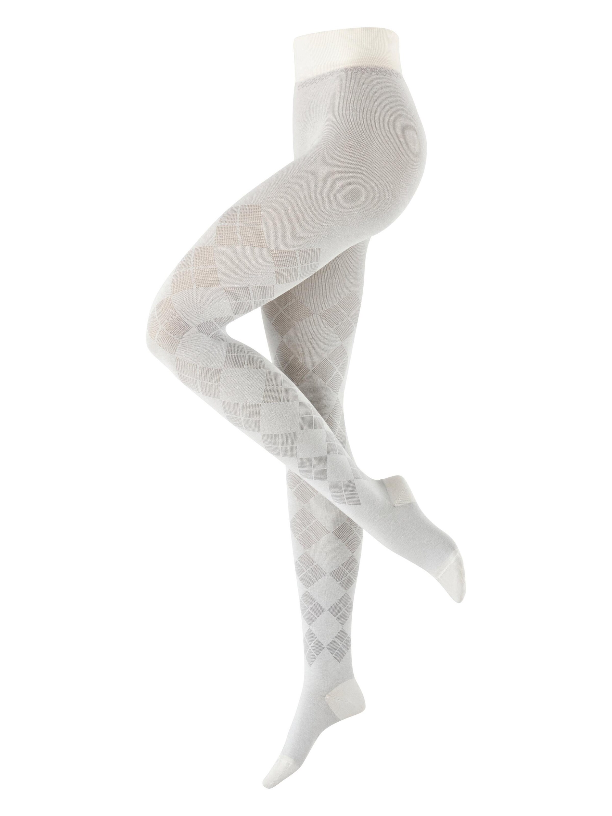 BURLINGTON Strumpfhose 'Elegant Essence'‌‌‌‌‌ in Weiß: Vorderseite