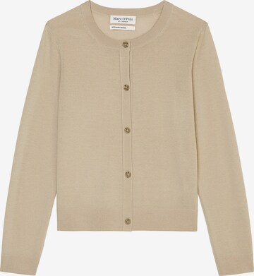 Cardigan Marc O'Polo en beige : devant