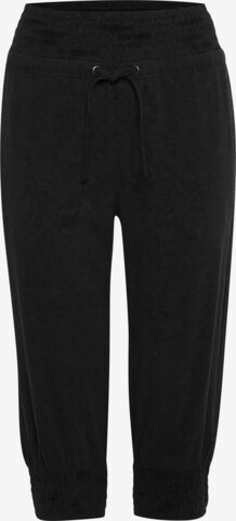 Fransa Tapered Pants 'FXSUSANN 2' in Black: front