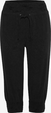 Fransa Tapered Chino Pants 'FXSUSANN 2' in Black: front