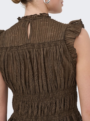 ONLY Bluse 'ONLShaila' in Braun