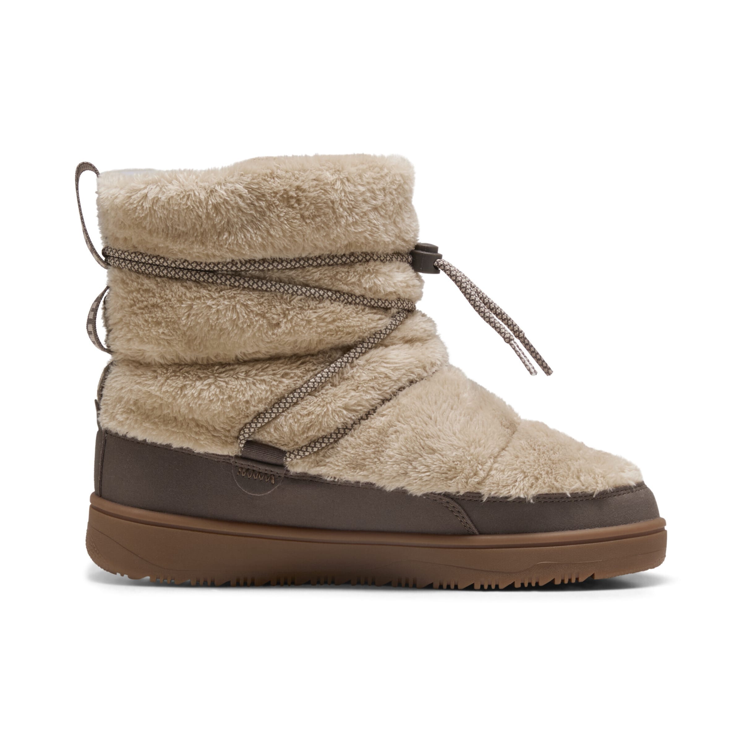 Bocanci de zăpadă 'Snowbae Suede' de la PUMA pe bej