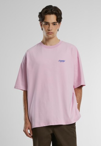 Tricou 'Ciao Amore' de la Prohibited pe roz: față