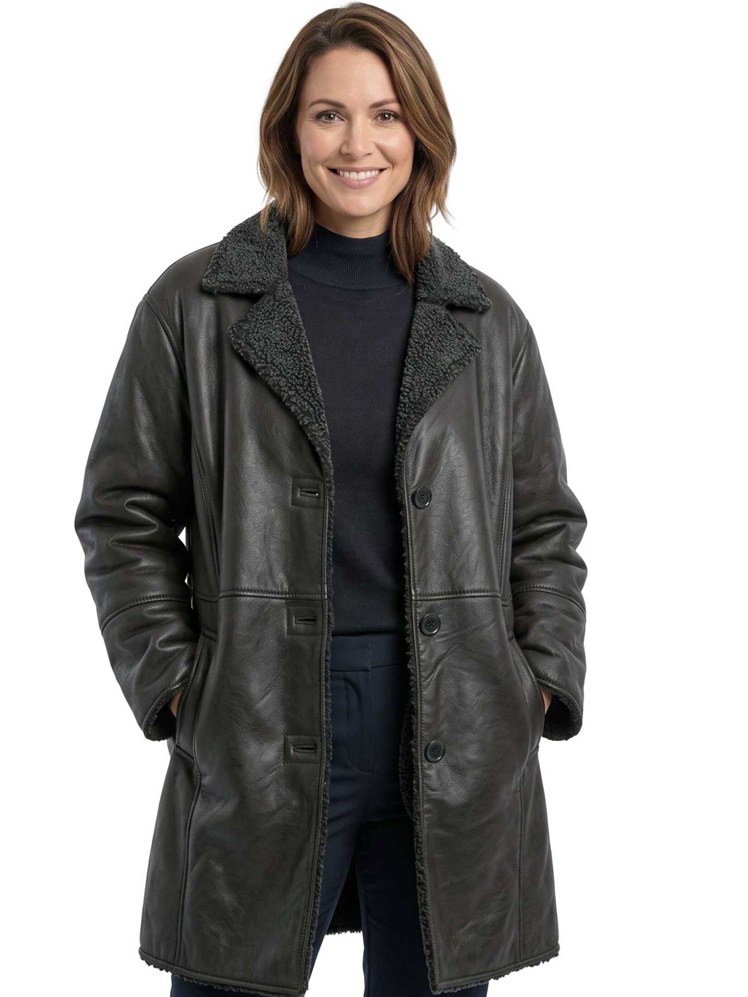 Cappotto di mezza stagione 'MWYuki' di Mauritius in nero