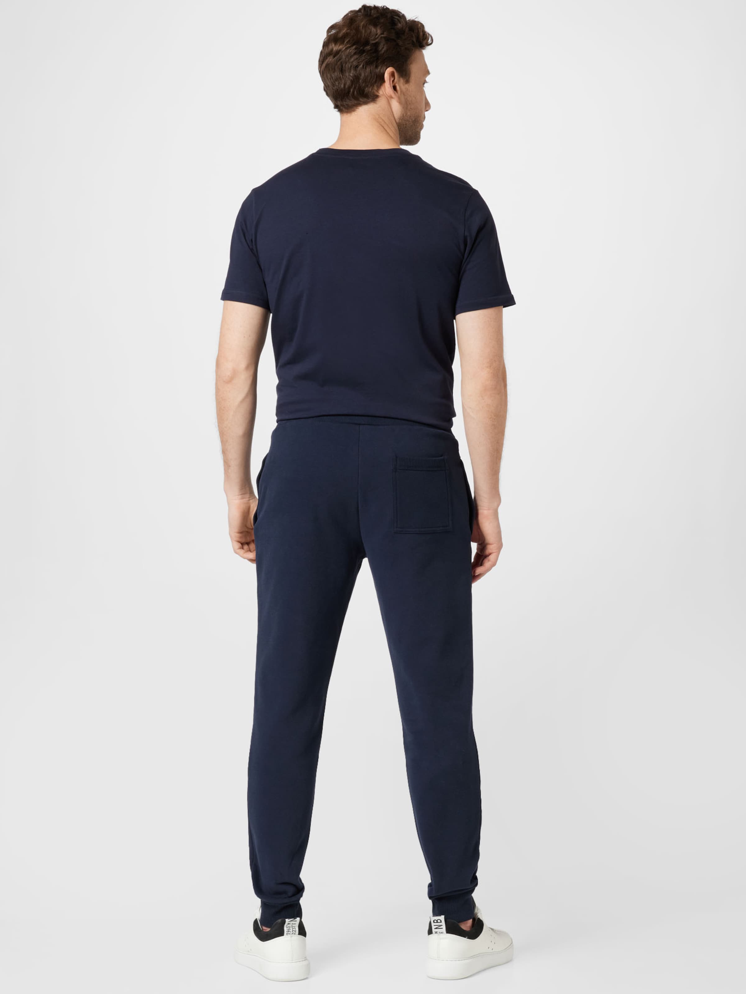 Sport Pantalon de sport Superdry en Bleu Marine 
