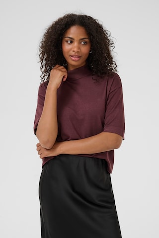 Kaffe Sweater 'KALizza' in Brown: front