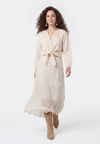 Jupe usha FESTIVAL en beige