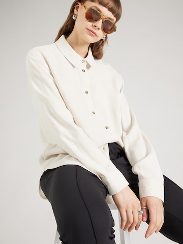 PIECES Blouse 'VINSTY' in Beige