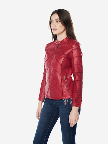 KOROSHI Kurtka przejściowa w kolorze czerwony