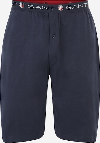 GANT Spodnie od piżamy w kolorze niebieski: przód