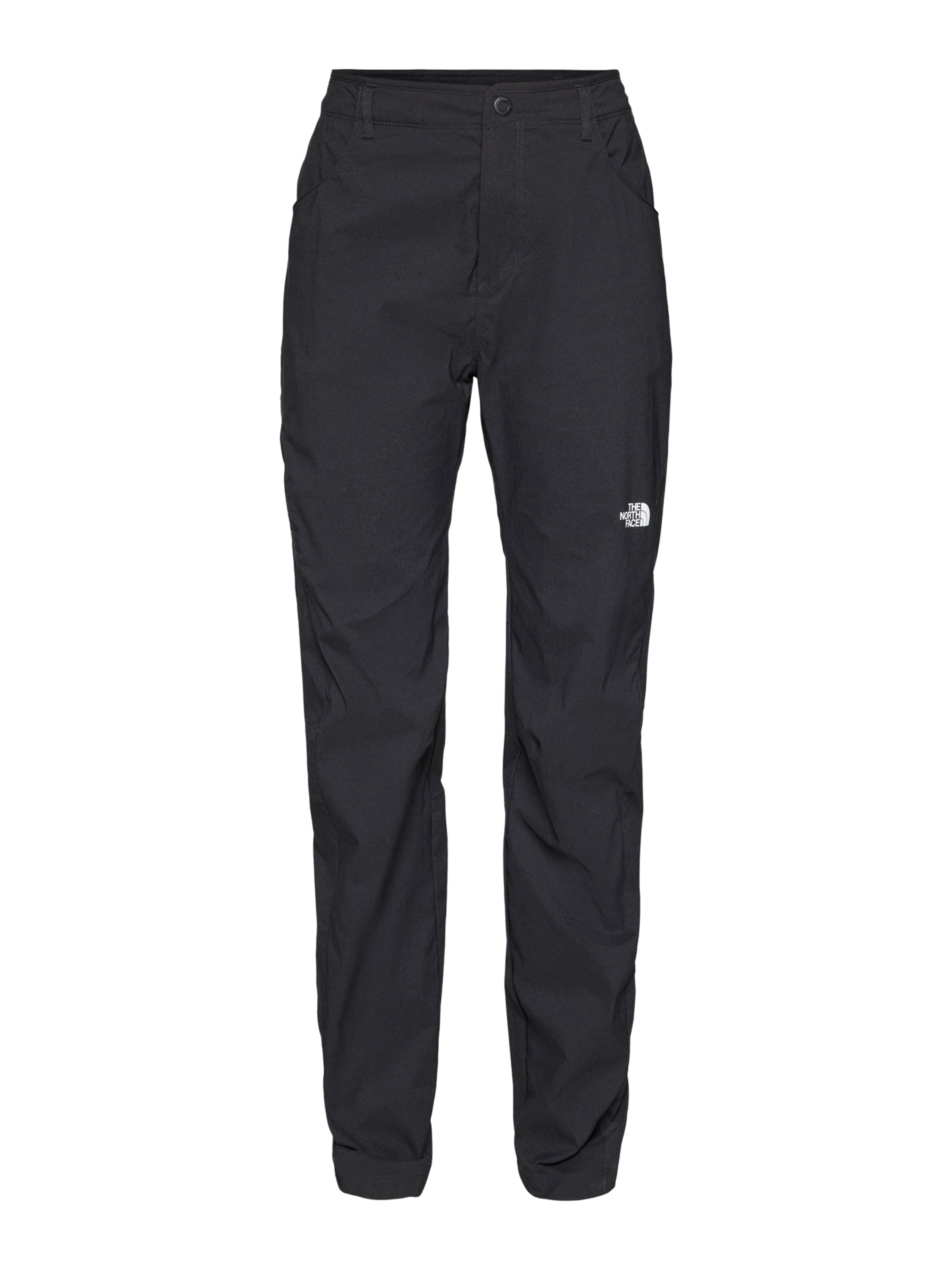 THE NORTH FACE Обычный Штаны в спортивном стиле 'EXPLORATION' в Черный: спереди