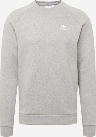 ADIDAS ORIGINALS Regular fit Sweatshirt 'Adicolor Essentials Trefoil' in Grijs: voorkant