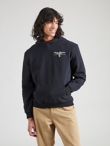 Sergio Tacchini Sweatshirt 'NOAH' in Schwarz: Vorderseite