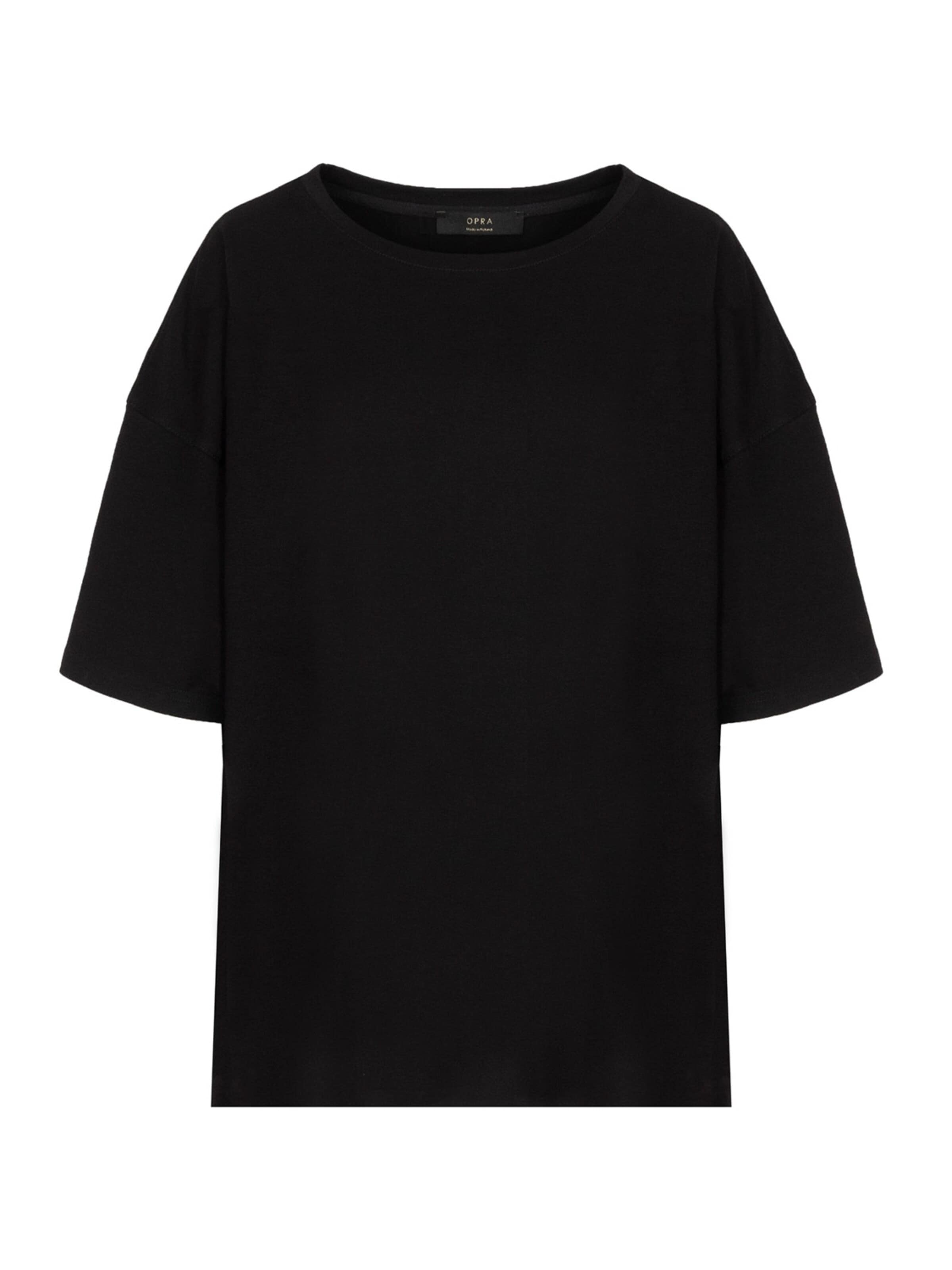 OPRA Shirt 'Opra T-shirt Riham Black' in Black: front