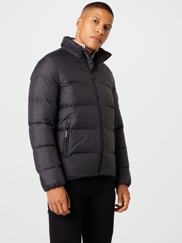 Calvin Klein Winter Jacket in Black: front