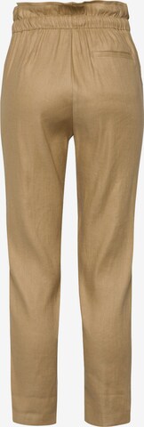 BRAX Regular Veckad byxa i beige