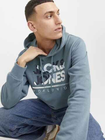 JACK & JONES Sweatshirt i blå