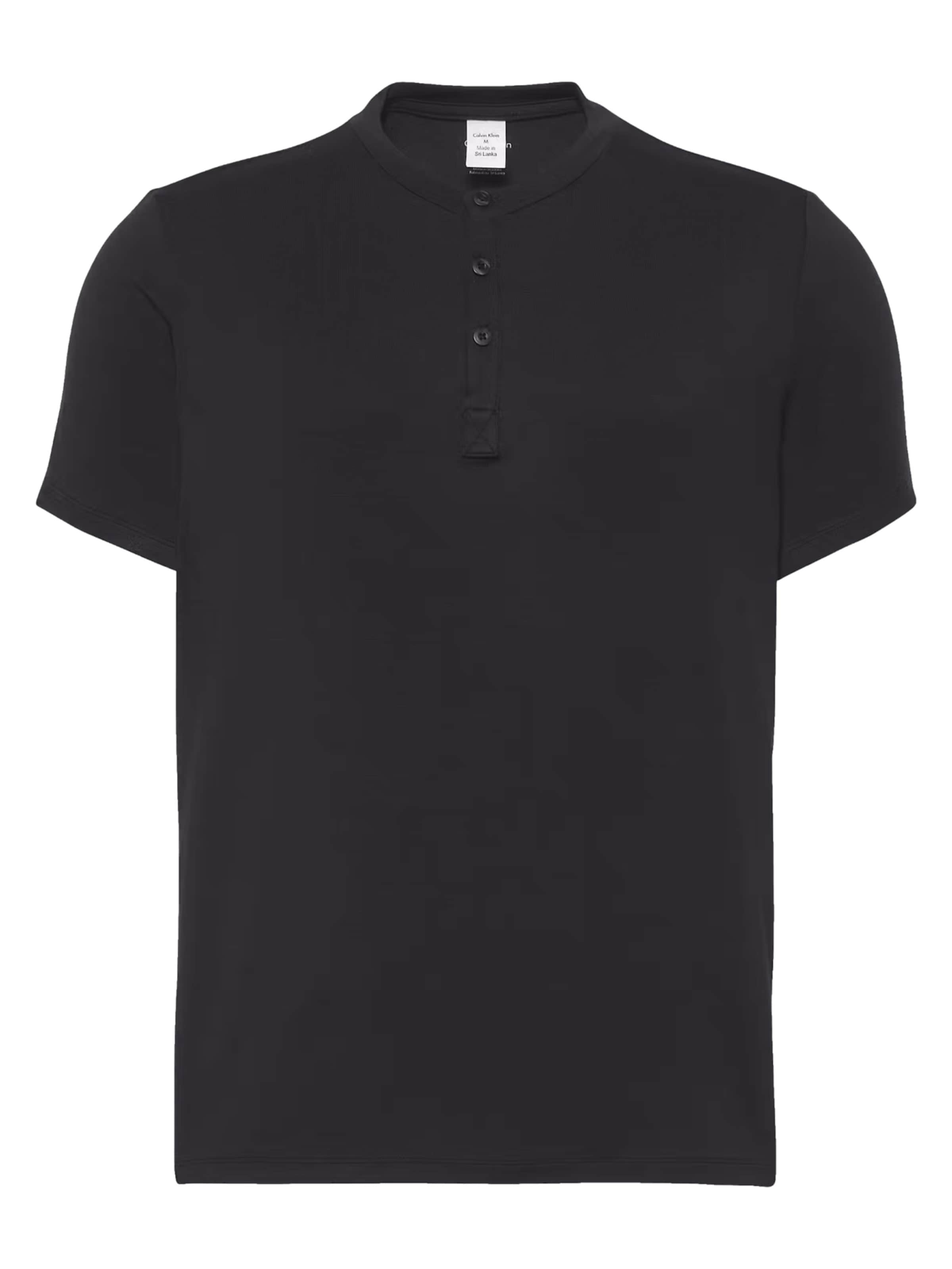 T-Shirt Calvin Klein en noir : devant