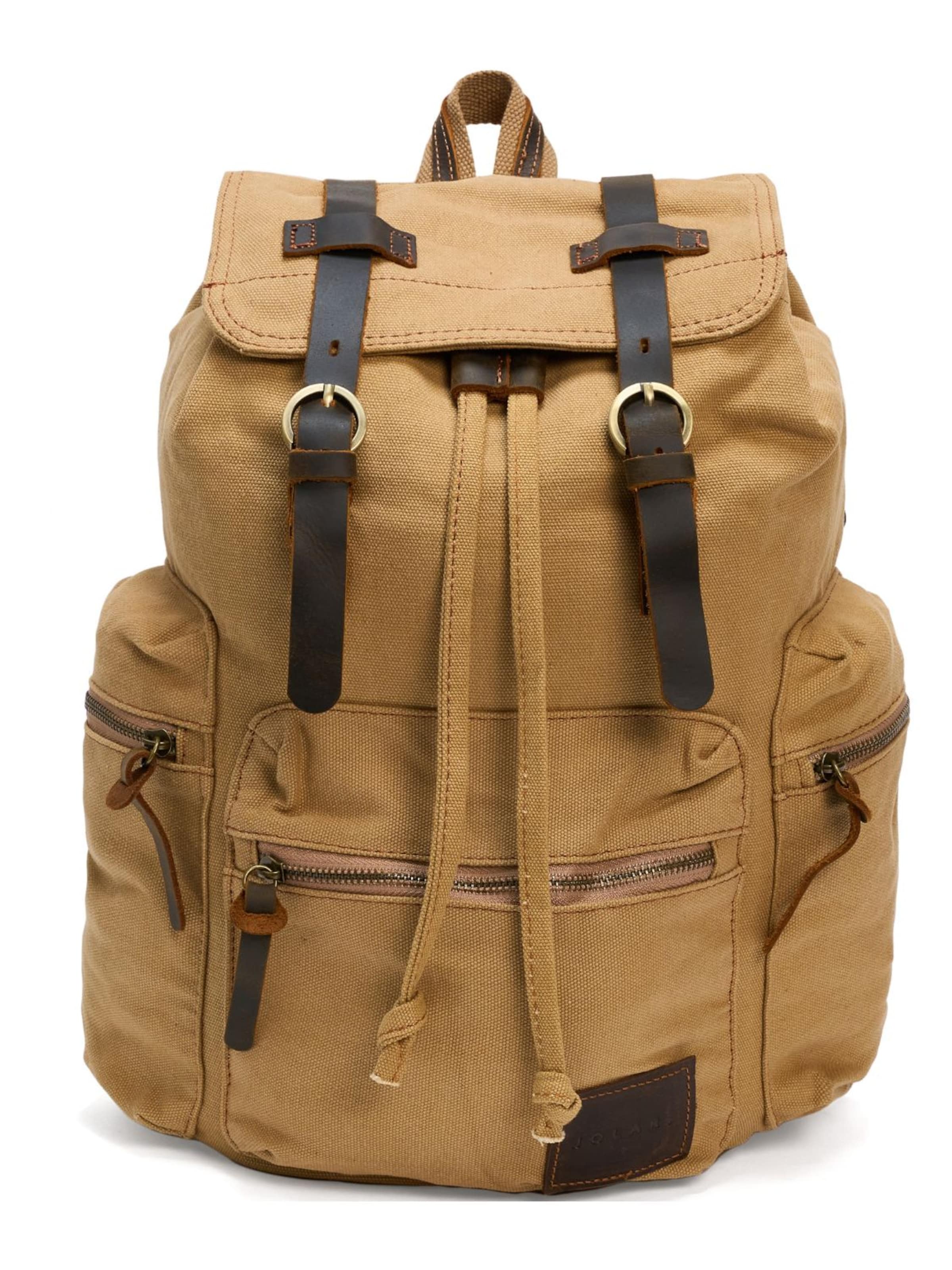 jolar Backpack 'Travel' in Yellow: front