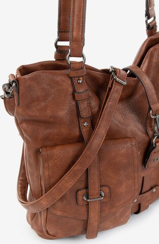 TAMARIS Shopper in Brown